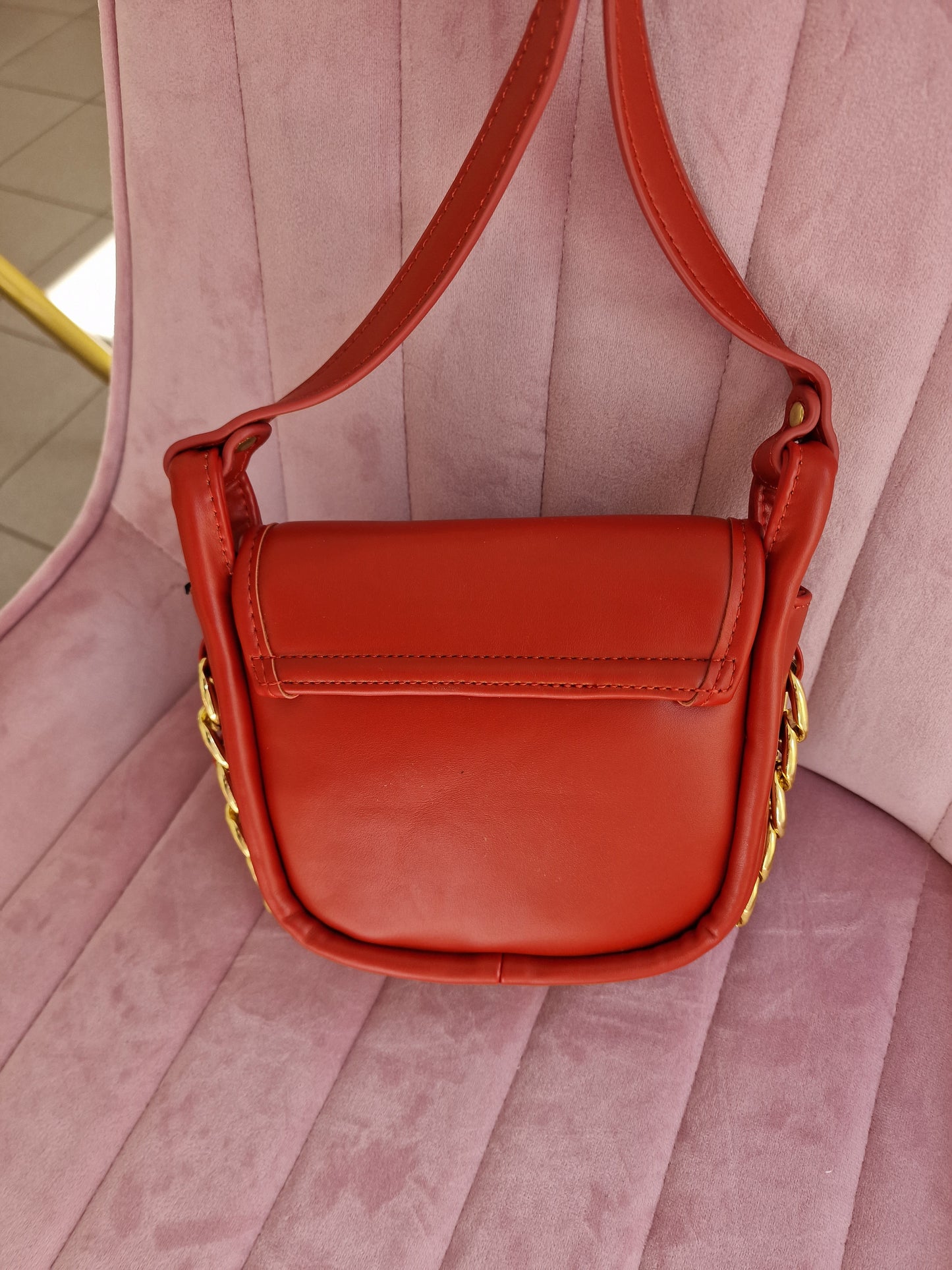 KIM TERRACOTTA SHOULDER BAG