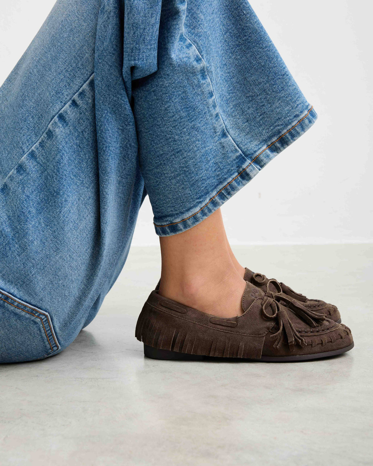 Mocassim Castanho Feminino Charles: 36