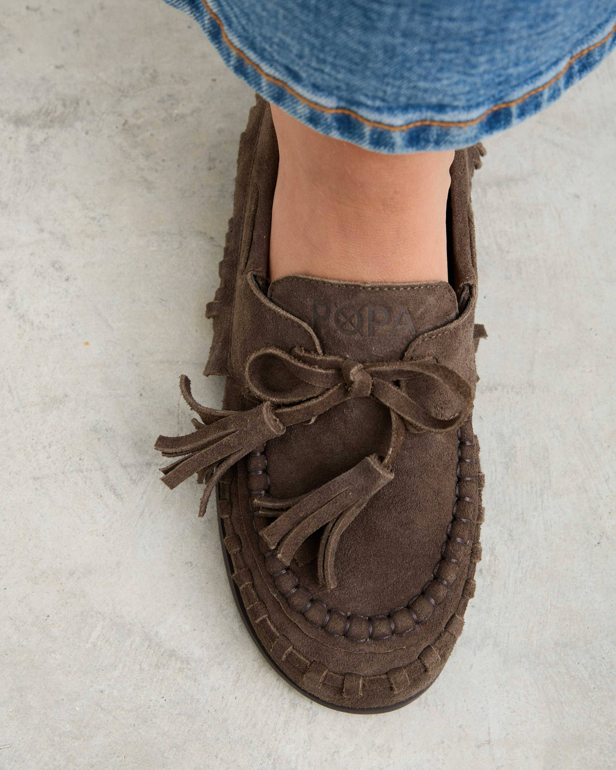 Mocassim Castanho Feminino Charles: 36