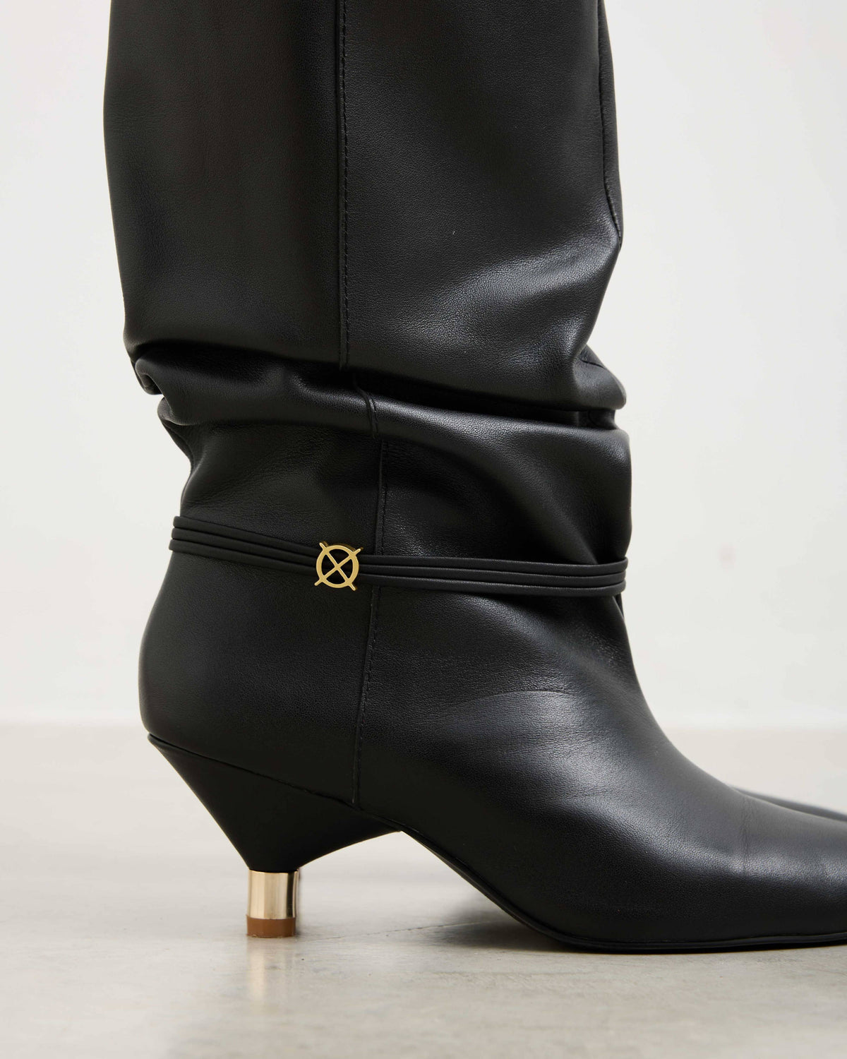 Bota preta de mulher Takayama: 37
