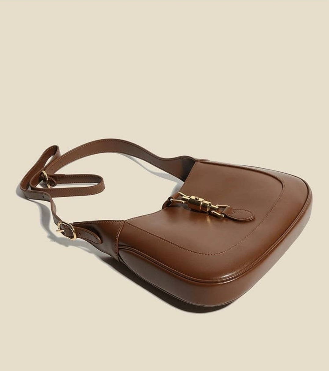 KLEINE JULLY SCHULTERTASCHE CHOCOLAT