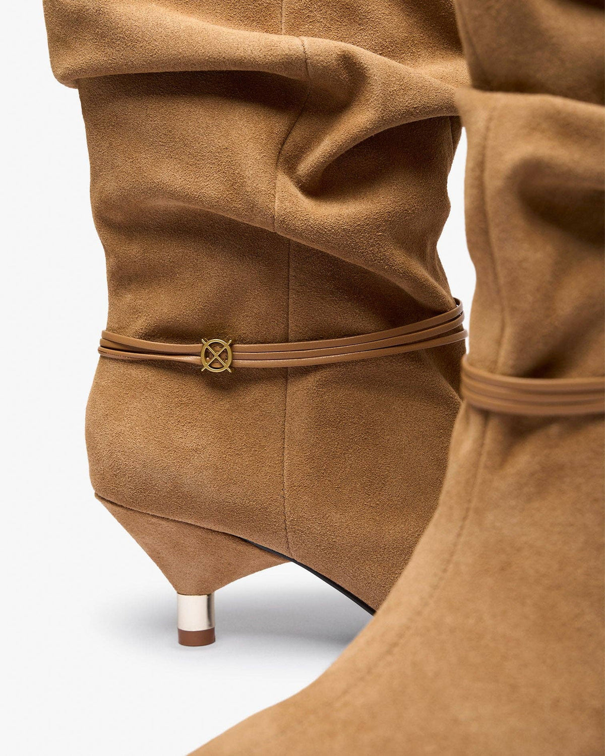 Bota bege feminina Takayama: 38