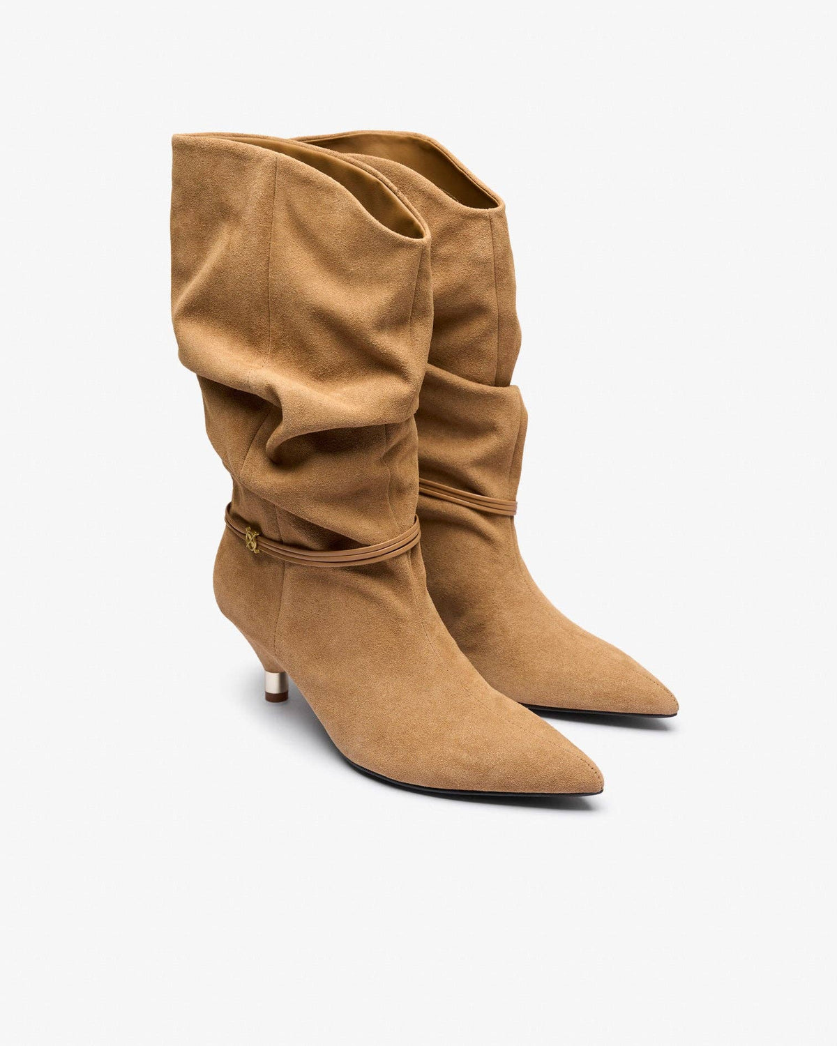 Bota bege feminina Takayama: 36