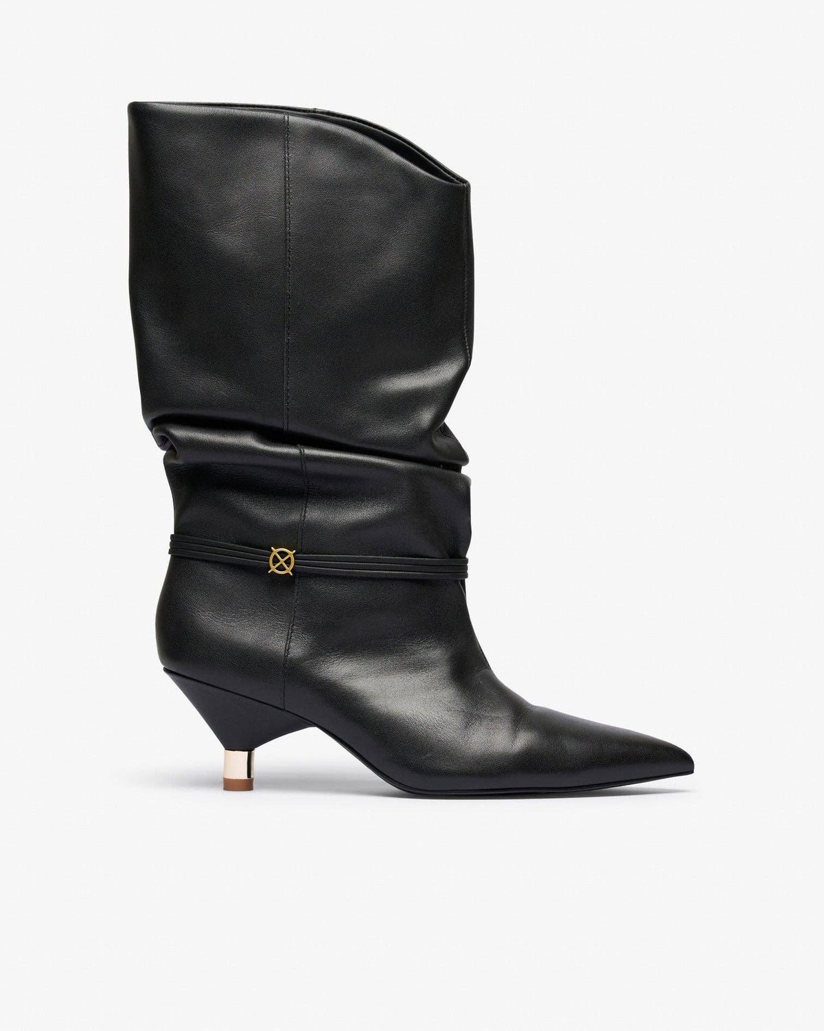 Bota preta de mulher Takayama: 38