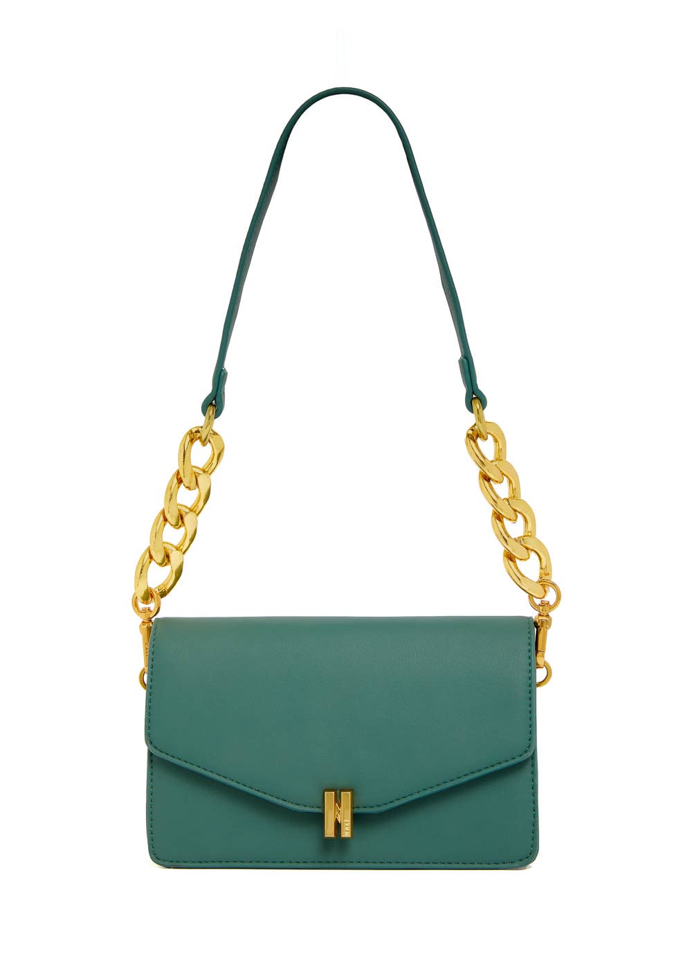 AURORE GREEN SHOULDER BAG